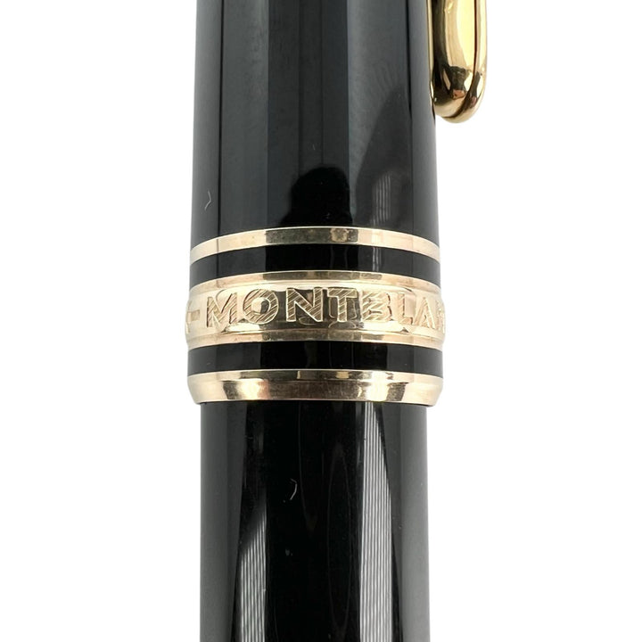 MONTBLANC Ballpoint pen Meisterstück classic twist Black gold mens