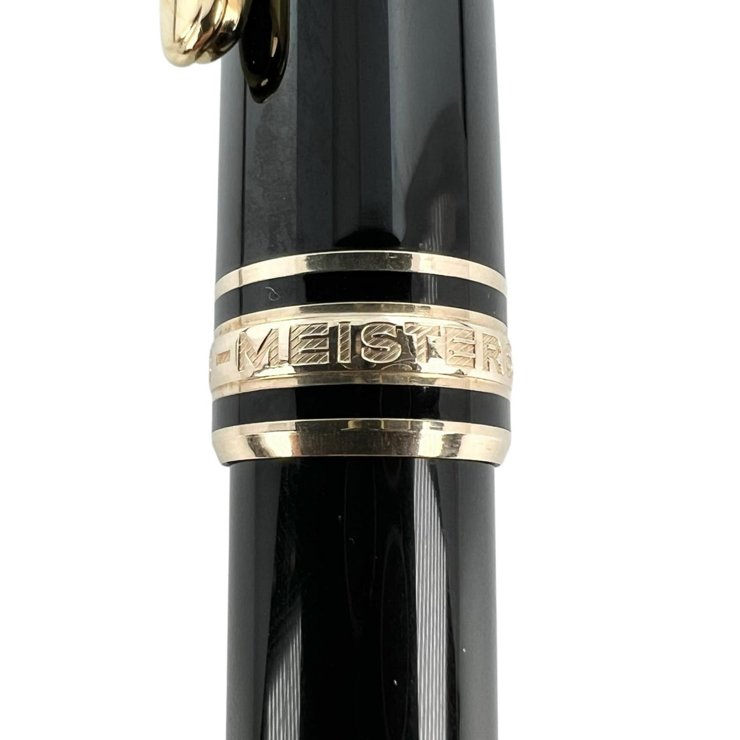 MONTBLANC Ballpoint pen Meisterstück classic twist Black gold mens