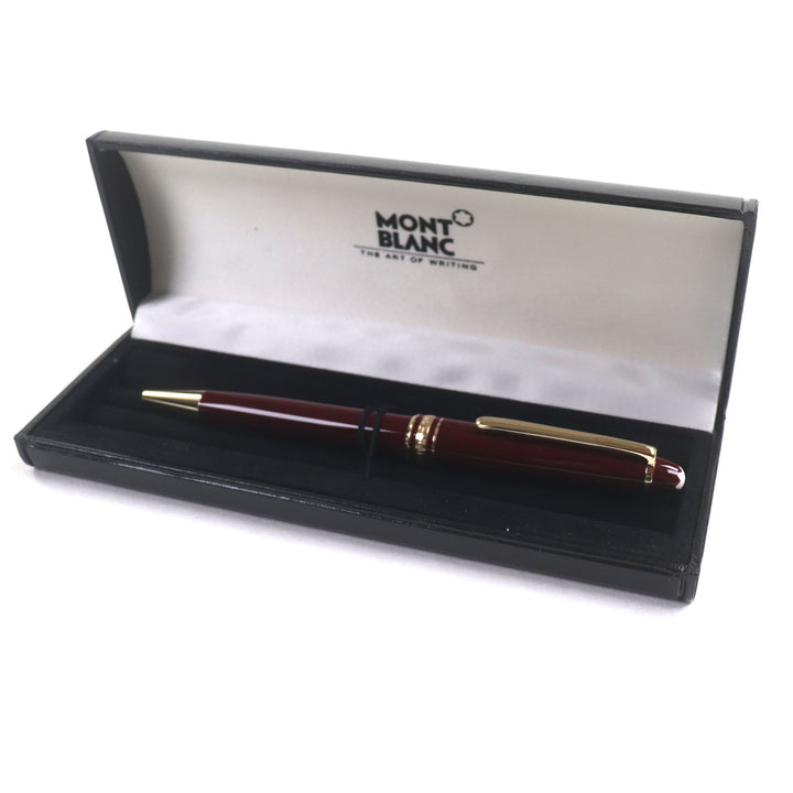 Excellent MONTBLANC Ballpoint pen Meisterstück Classic Bordeaux gold mens