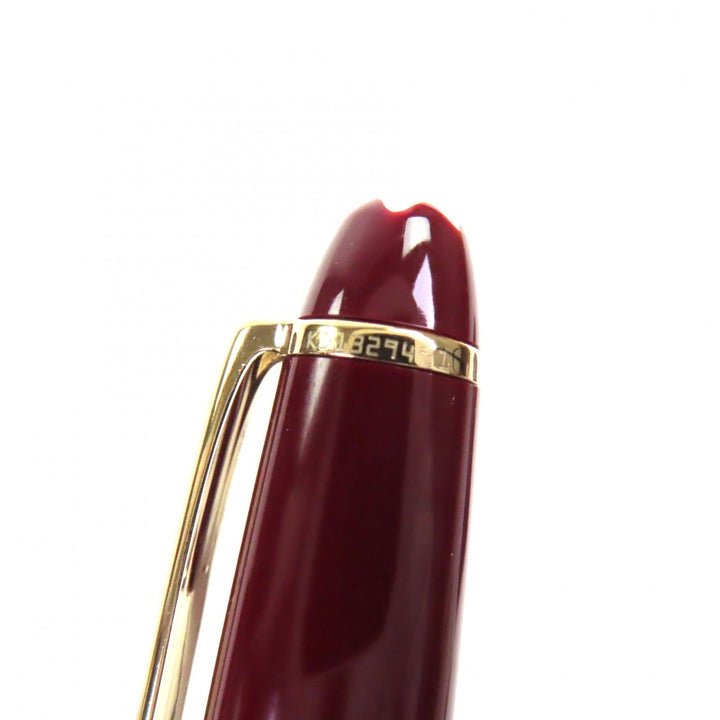 Excellent MONTBLANC Ballpoint pen Meisterstück Classic Bordeaux gold mens