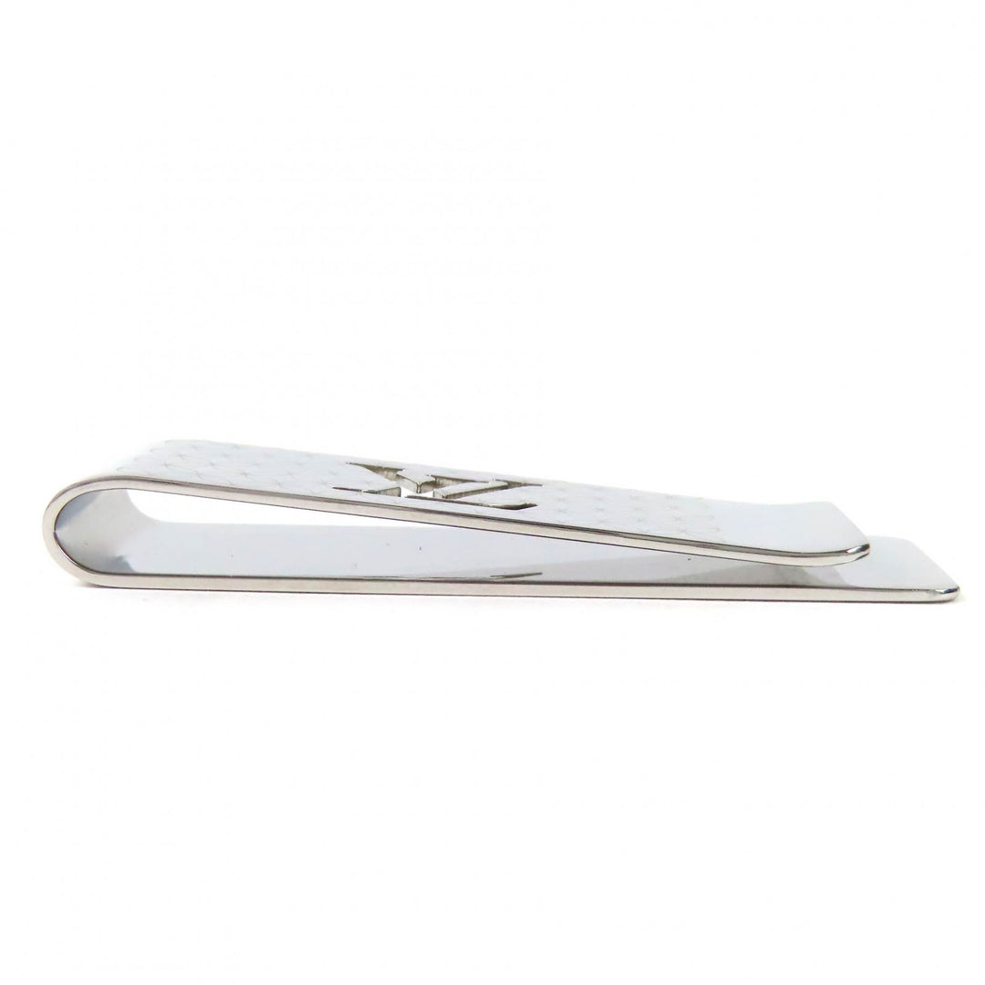 Great LOUIS VUITTON Money clip building clip champs elysées Silver M65041