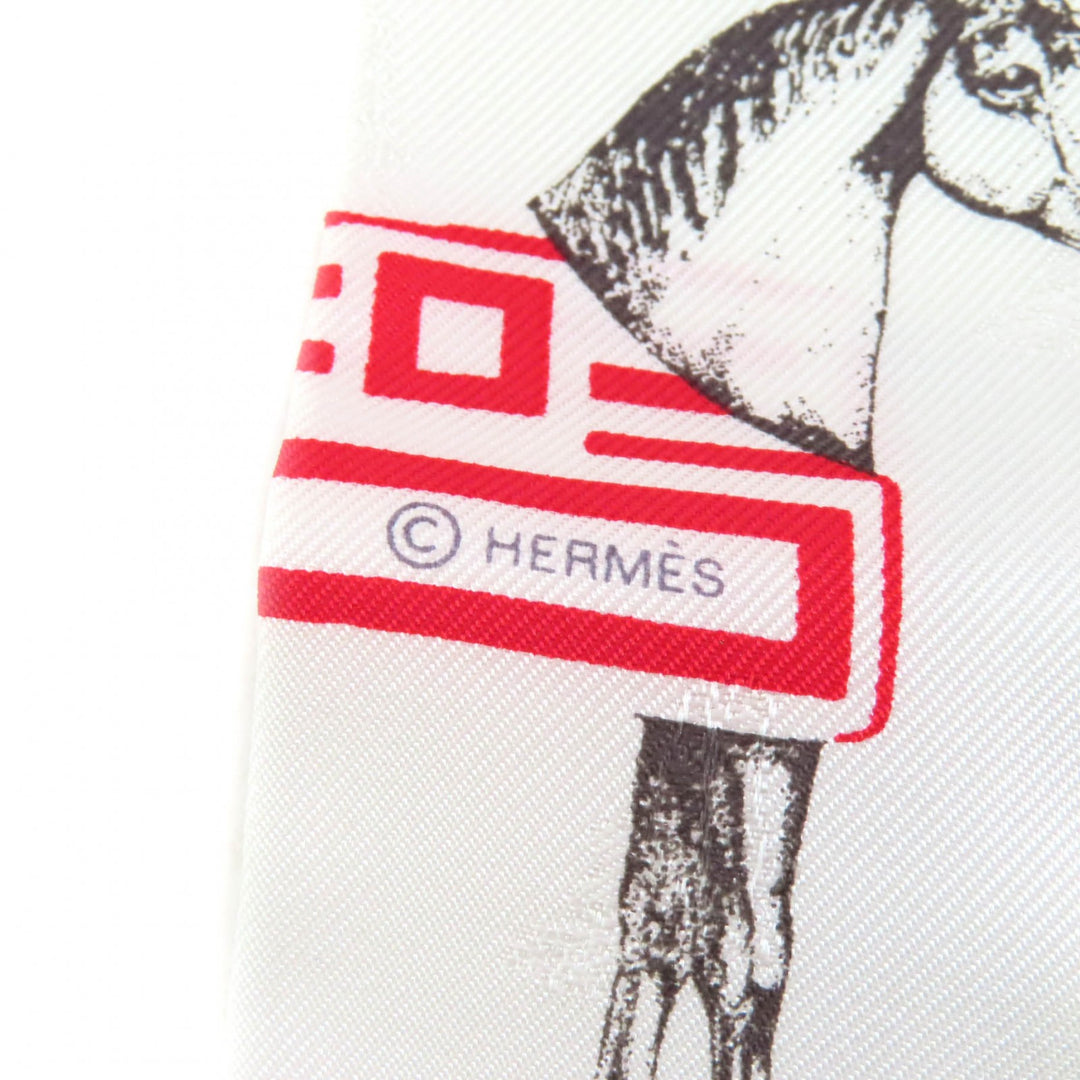 Pristine HERMES scarf Garde Robe Pop Garde Robe Pop Twilly silk Women