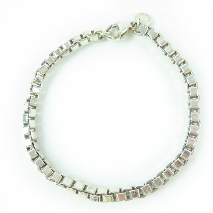 Great TIFFANY&Co. bracelet Venetian Bangle accessories Silver 925 Women