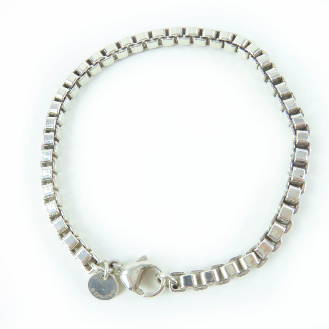 Great TIFFANY&Co. bracelet Venetian Bangle accessories Silver 925 Women