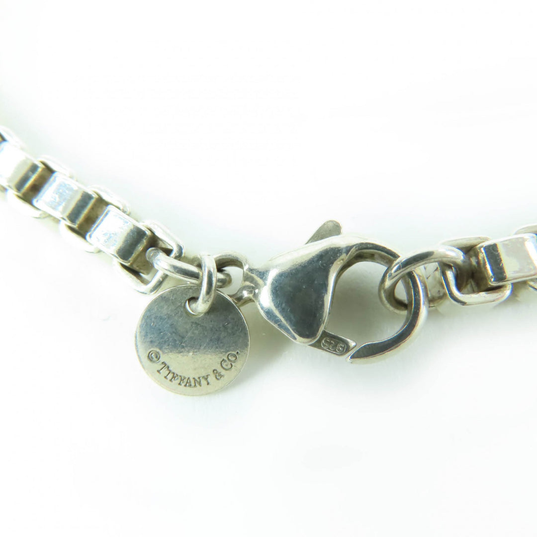 Great TIFFANY&Co. bracelet Venetian Bangle accessories Silver 925 Women