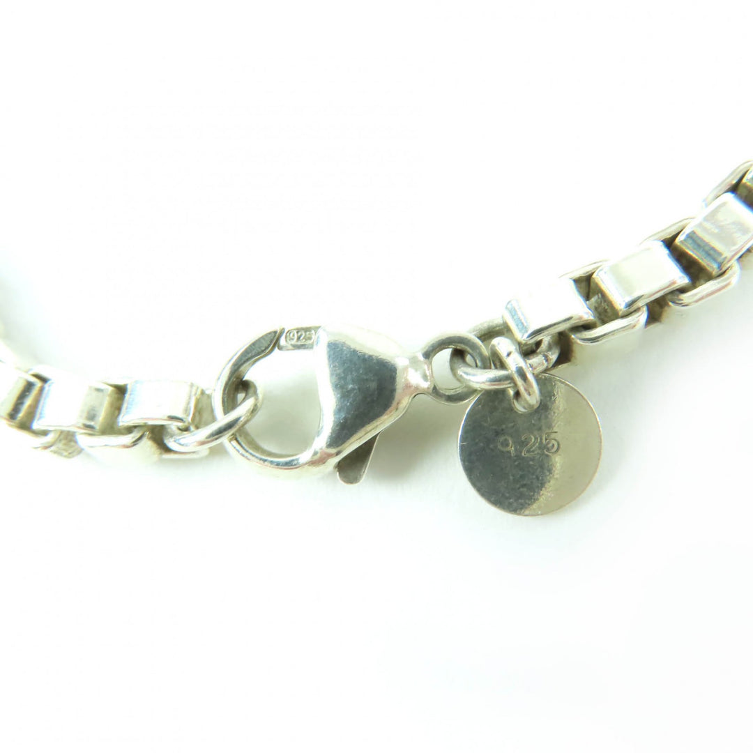 Great TIFFANY&Co. bracelet Venetian Bangle accessories Silver 925 Women