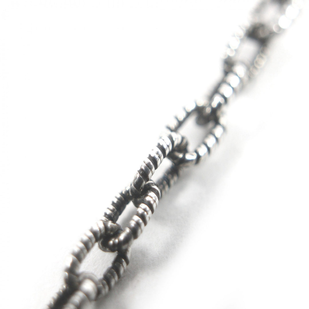 Great GUCCI Necklace Ouroboros Accessories Silver AG925 mens 461997