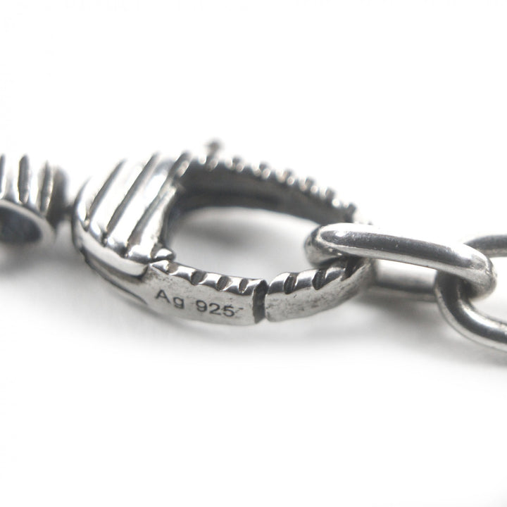 Great GUCCI Necklace Ouroboros Accessories Silver AG925 mens 461997