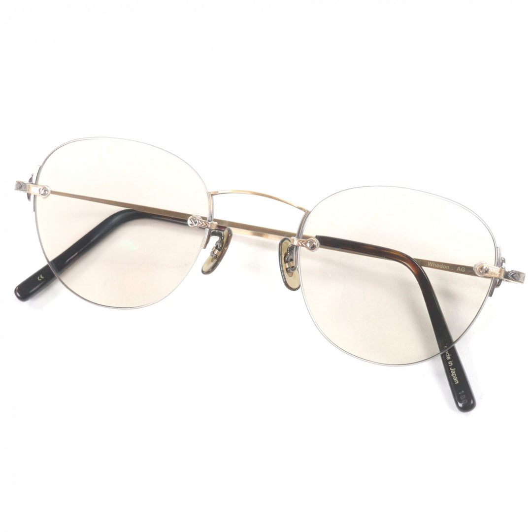 Great OLIVER PEOPLES sunglasses Whedon Two point antique gold mens