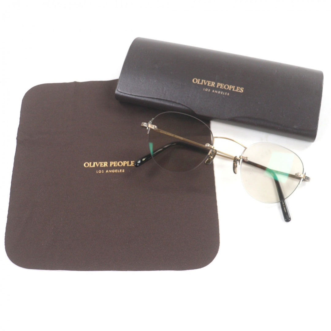 Great OLIVER PEOPLES sunglasses Whedon Two point antique gold mens