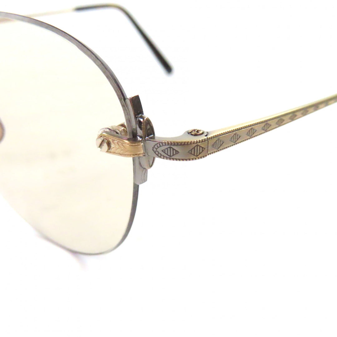 Great OLIVER PEOPLES sunglasses Whedon Two point antique gold mens