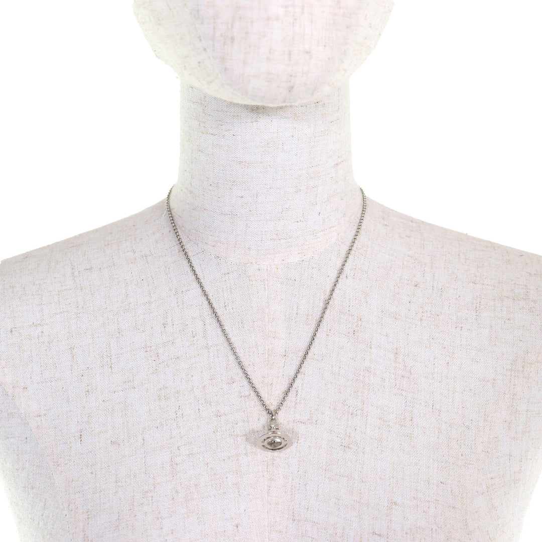 Excellent Vivienne Westwood Necklace PETITE ORB PENDANT Petit Orb Pendant Silver Women