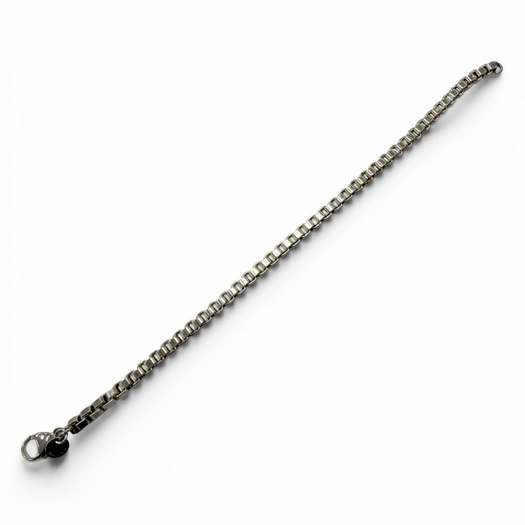 Great TIFFANY&Co. bracelet Venetian Accessories chain Silver SV925