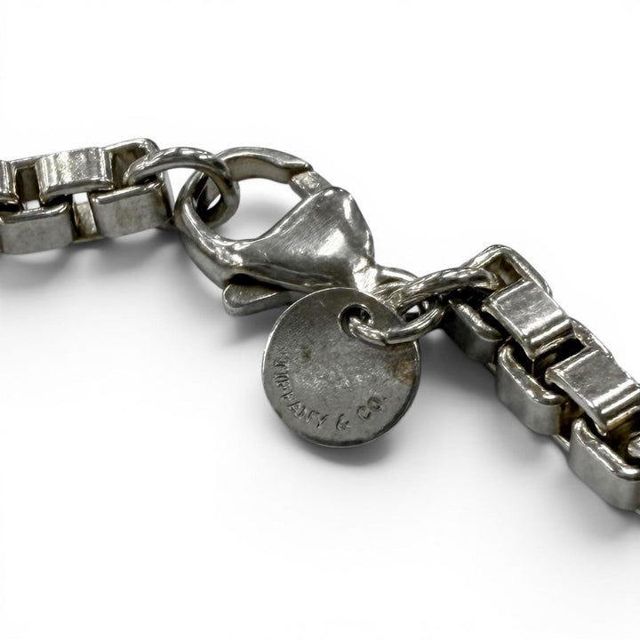 Great TIFFANY&Co. bracelet Venetian Accessories chain Silver SV925