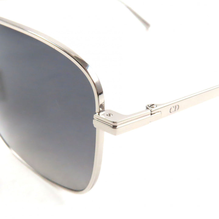 Excellent DIOR sunglasses DiorBlackSuit Dior Black Suit Silver mens SUTS17UXR
