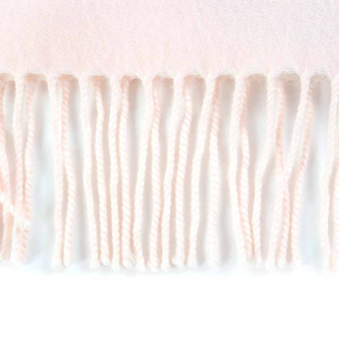 Great LOUIS VUITTON Scarf Pink off-white wool Women M79522