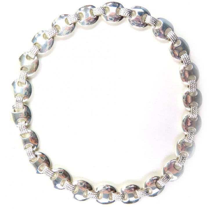 Great HERMES Necklace Shrouis Silver SV925 Women