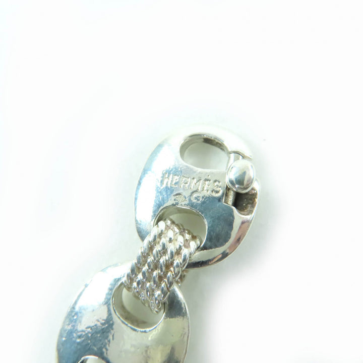 Great HERMES bracelet Shrouis Bangle accessories Silver 925 Women