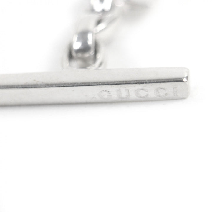 Excellent GUCCI bracelet Figaro Tom Ford T-bar accessories Silver AG925 mens