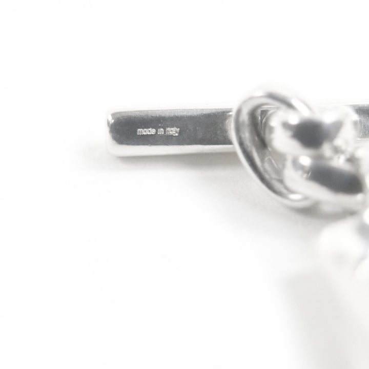 Excellent GUCCI bracelet Figaro Tom Ford T-bar accessories Silver AG925 mens