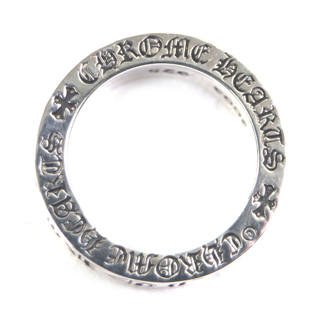 Great CHROME HEARTS Ring Spacer Ring Forever 0.2"" Silver 925 mens
