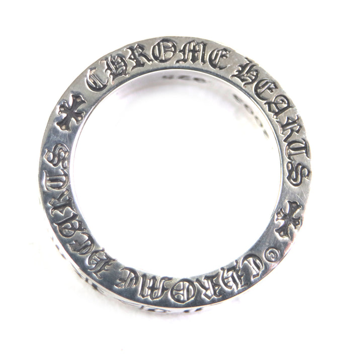 Great CHROME HEARTS Ring Spacer Ring Forever 0.2"" Silver 925 mens