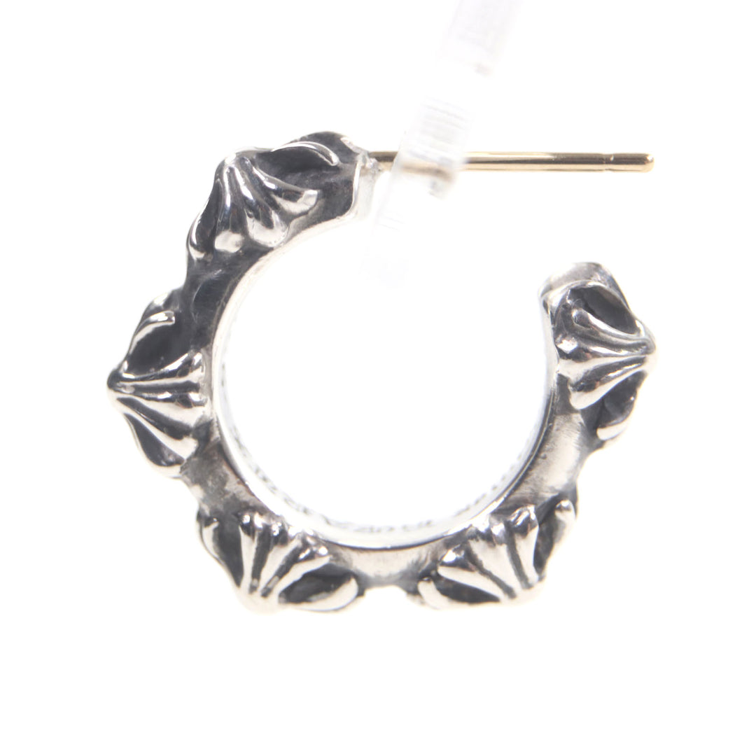 Excellent CHROME HEARTS Pierce Cross band For one ear Silver 925 mens
