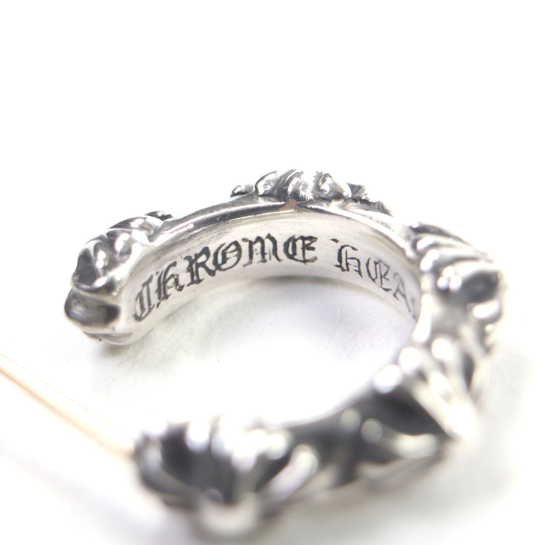 Excellent CHROME HEARTS Pierce Cross band For one ear Silver 925 mens