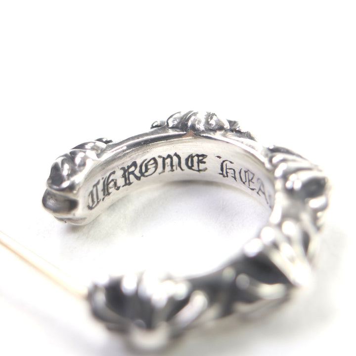 Excellent CHROME HEARTS Pierce Cross band For one ear Silver 925 mens