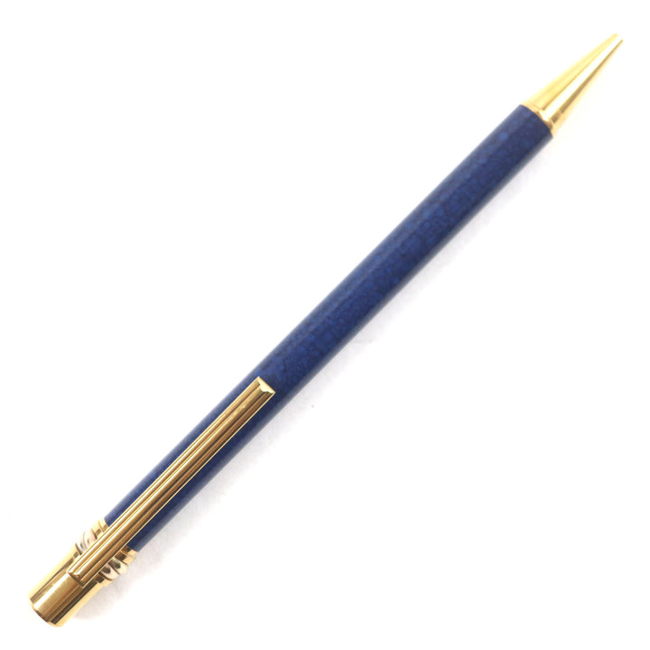 Very Good Cartier Ballpoint pen Mast Trinity Navy mens