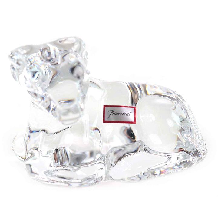 Pristine Baccarat Chinesezodiac Ox, Sheep, Dog, Object,Interior Decoration,clear