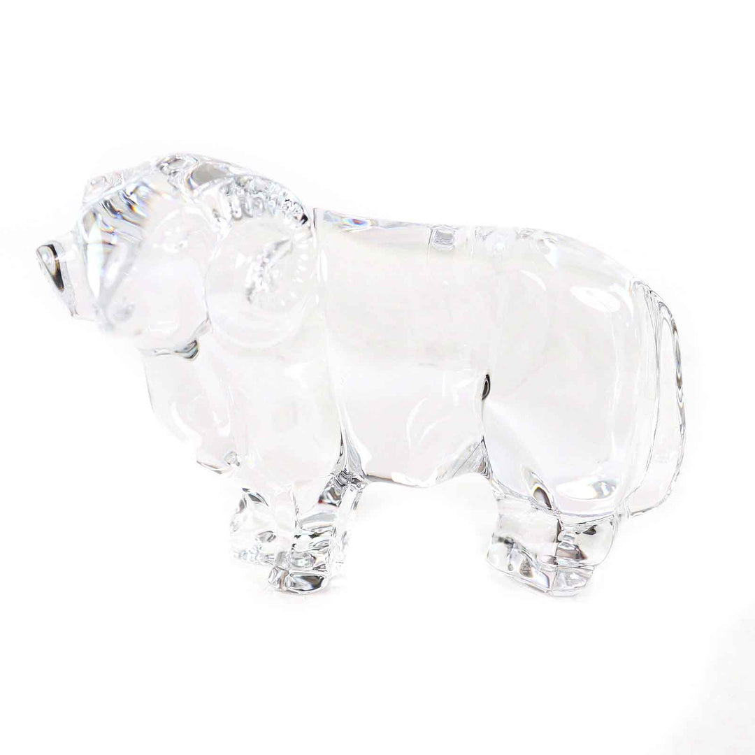 Pristine Baccarat Chinesezodiac Ox, Sheep, Dog, Object,Interior Decoration,clear