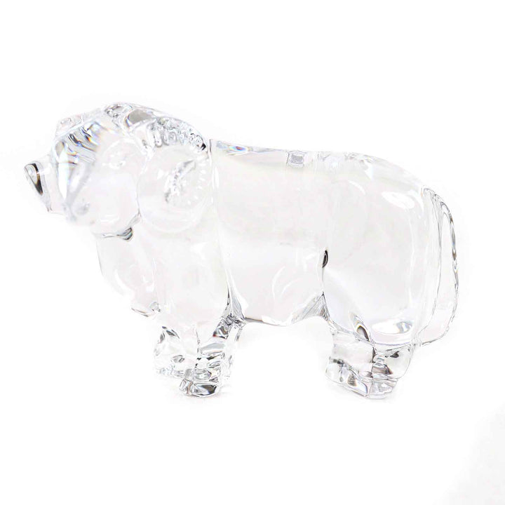 Pristine Baccarat Chinesezodiac Ox, Sheep, Dog, Object,Interior Decoration,clear