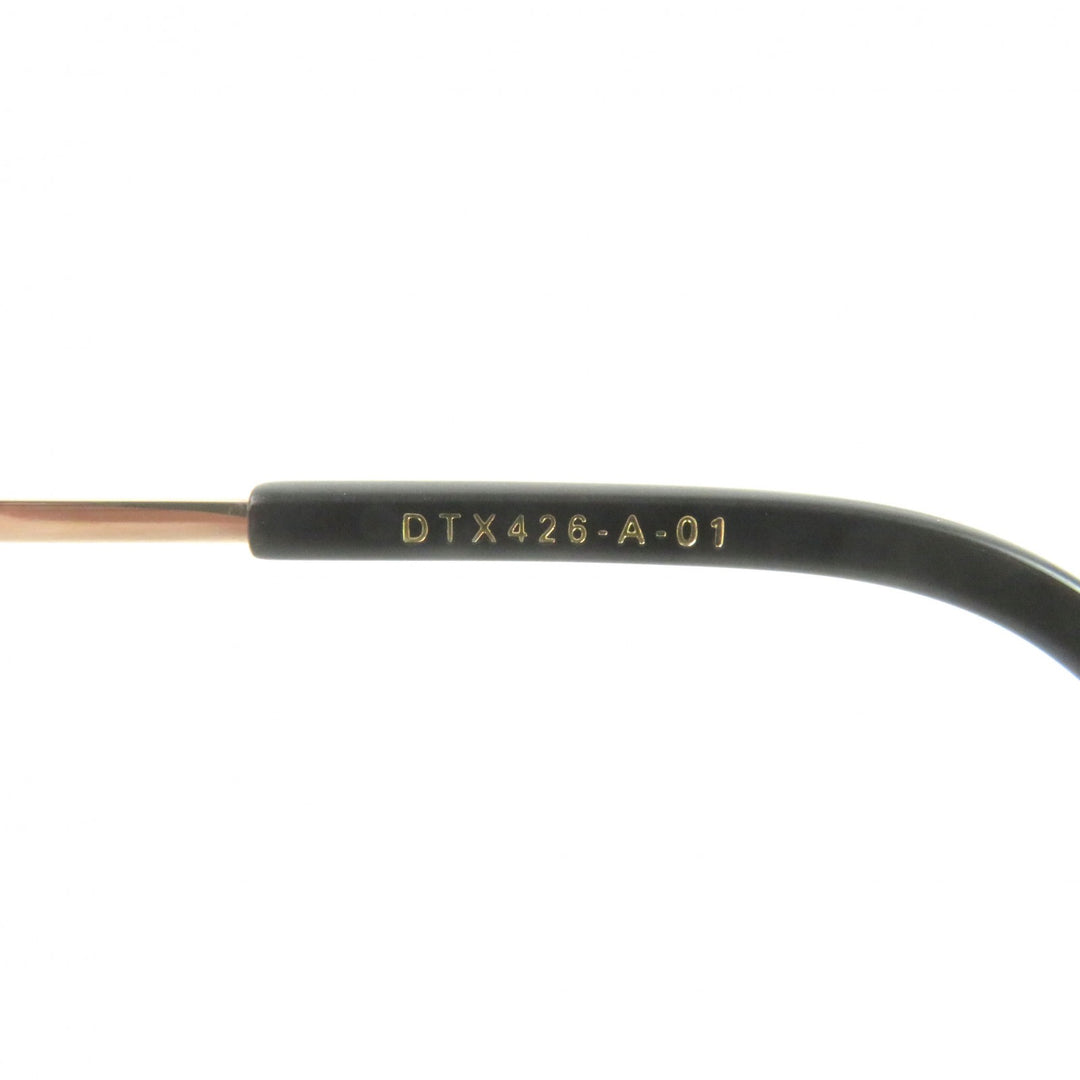 Excellent DITA Glasses UNION-FOUR Metal rim Boston shape with logo Metal Pink gold metal mens DTX426