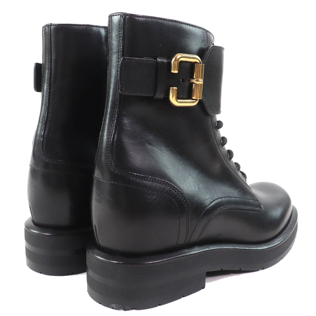 Excellent Chloe short boots CODDINGTON lace-up leather ankle boots