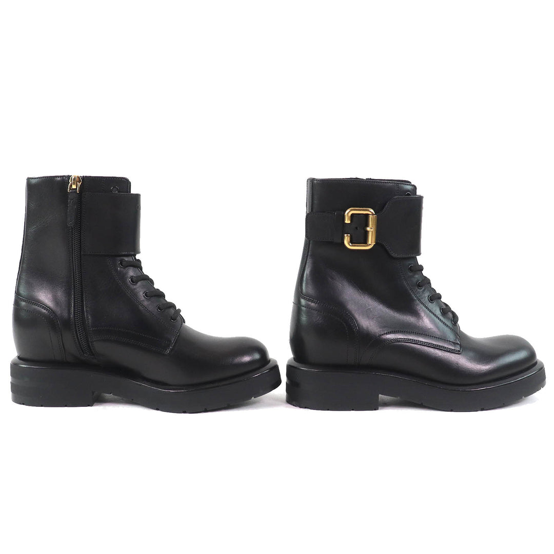 Excellent Chloe short boots CODDINGTON lace-up leather ankle boots
