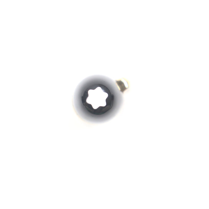 Great MONTBLANC fountain pen Meisterstuck 149 white star Black gold 14K mens