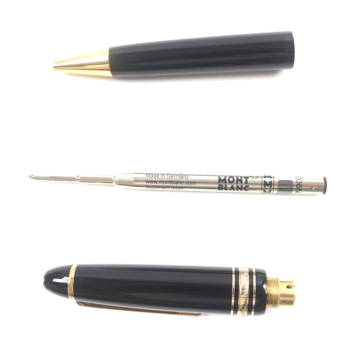 Great MONTBLANC Ballpoint pen Meisterstckle Grand Black gold mens