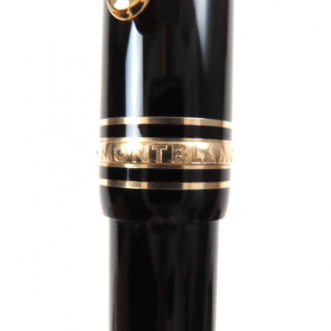 Great MONTBLANC Ballpoint pen Meisterstckle Grand Black gold mens
