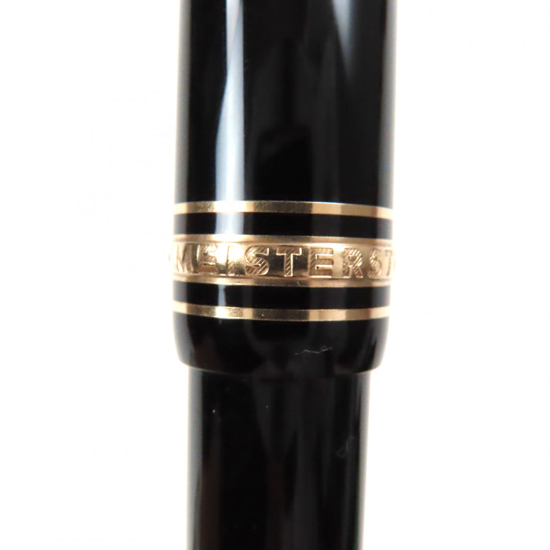 Great MONTBLANC Ballpoint pen Meisterstckle Grand Black gold mens