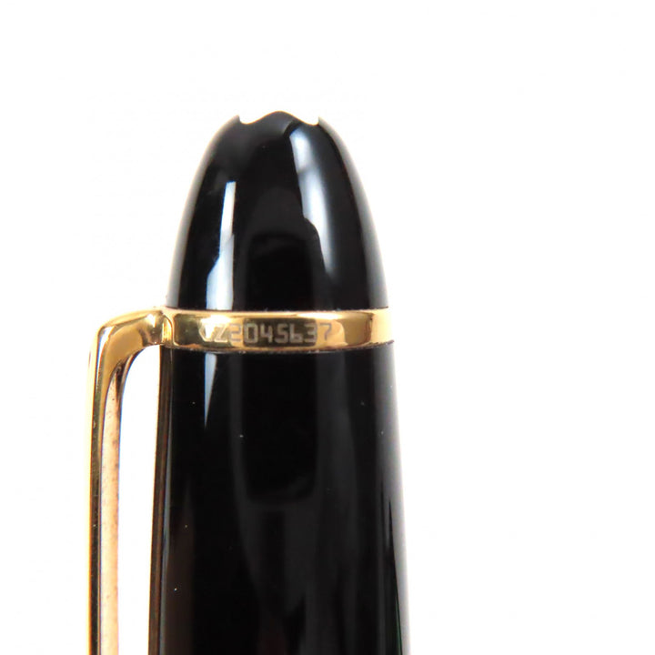 Great MONTBLANC Ballpoint pen Meisterstckle Grand Black gold mens