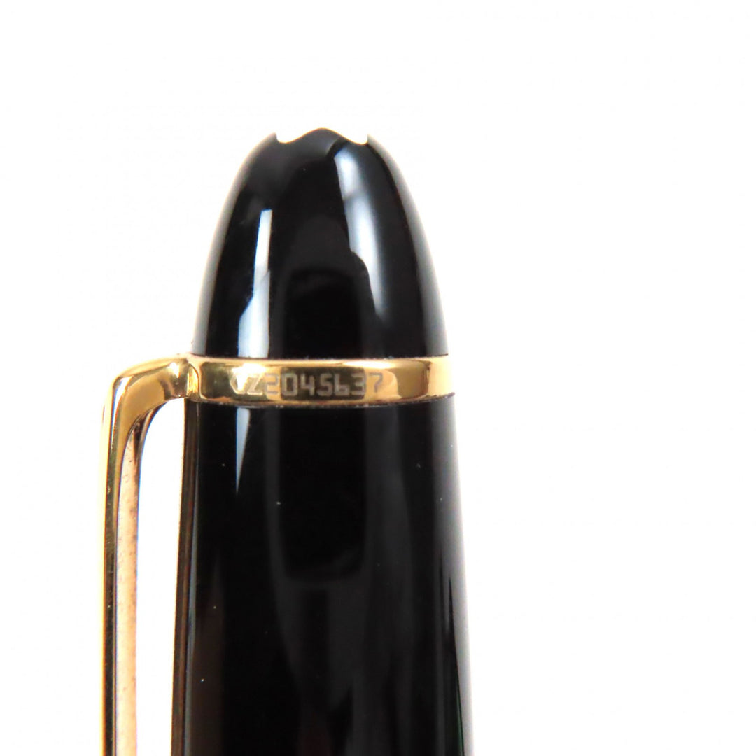 Great MONTBLANC Ballpoint pen Meisterstckle Grand Black gold mens
