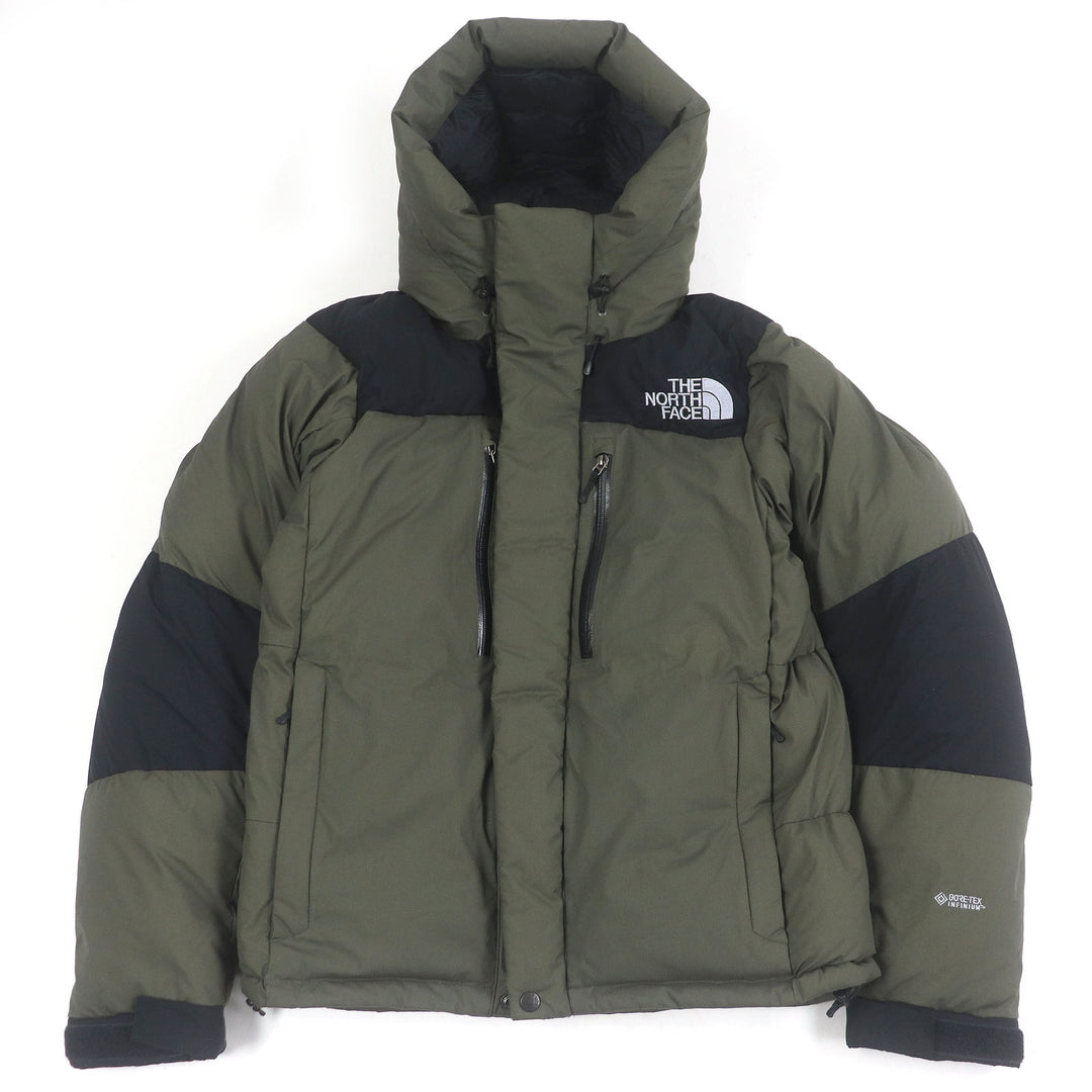 Great THE NORTH FACE Down jacket Baltoro Light Jacket GORE-TEX khaki M ND92240