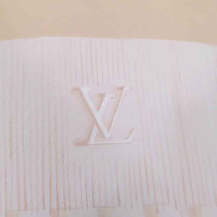 Excellent LOUIS VUITTON Ankle boots LV logo pointed toe Black White leather Women 37.5