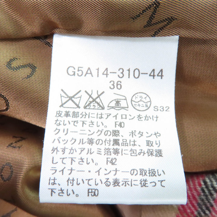 Great Mackintosh trench coat Logo button and wool lining beige cotton Women 36