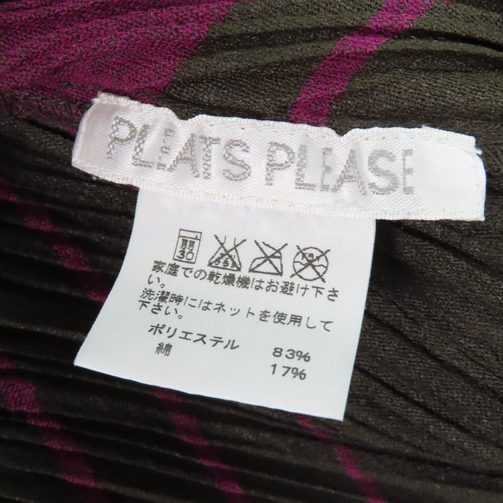 Great PLEATS PLEASE one piece High neck short sleeves Women 3 PP93-JK676