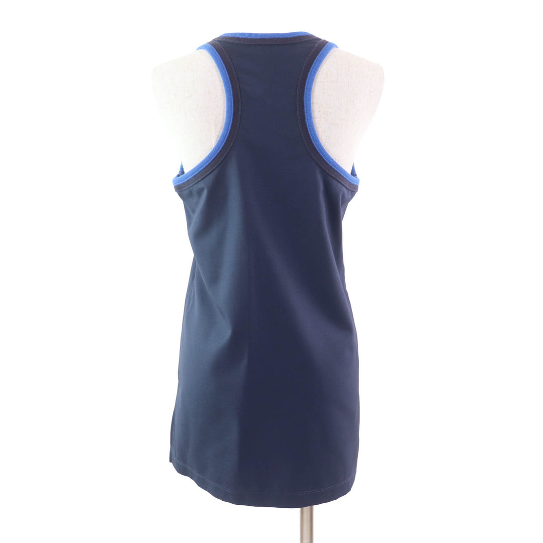 Excellent LOEWE Tank top Dark navy wool Women 32 S540Y07X31