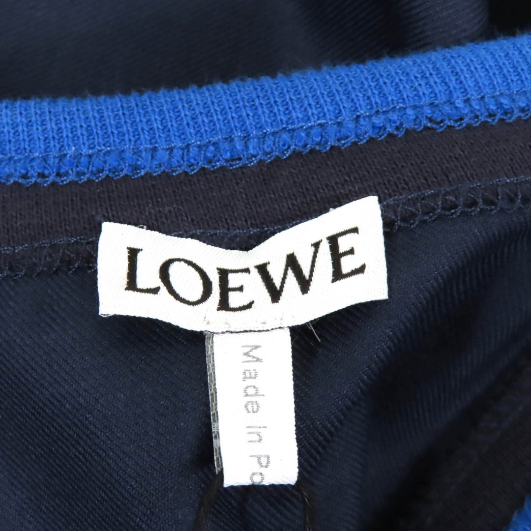 Excellent LOEWE Tank top Dark navy wool Women 32 S540Y07X31
