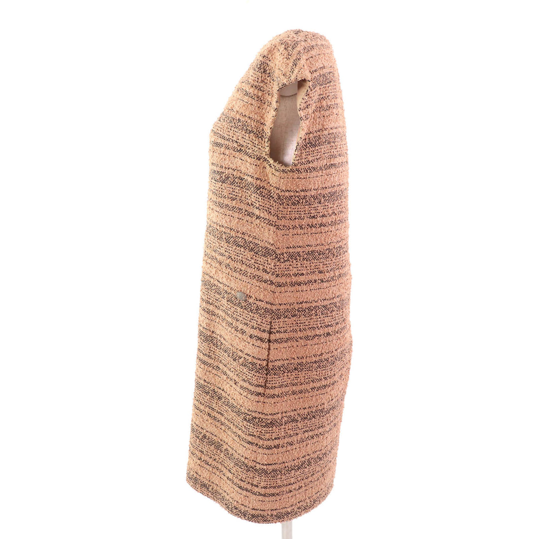 Excellent CHANEL one piece Brown cotton Women 38 P57978