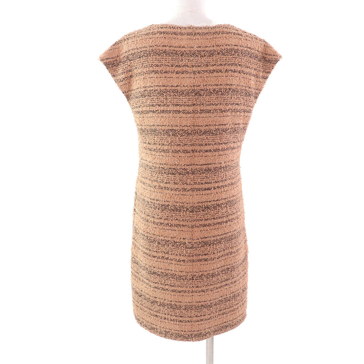 Excellent CHANEL one piece Brown cotton Women 38 P57978